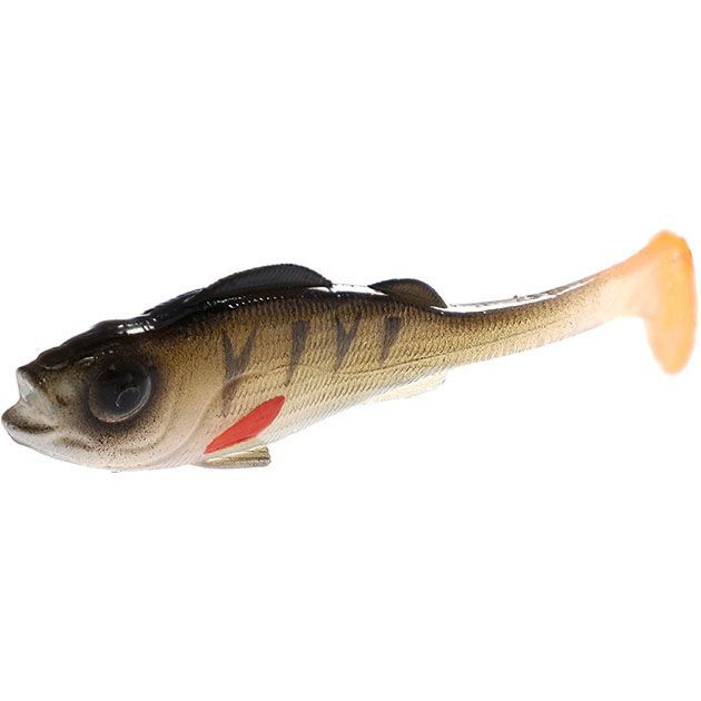 Виброхвост Mikado REAL FISH 6.5 см., 2,6 г., PERCH NATURAL (6 шт.) #1