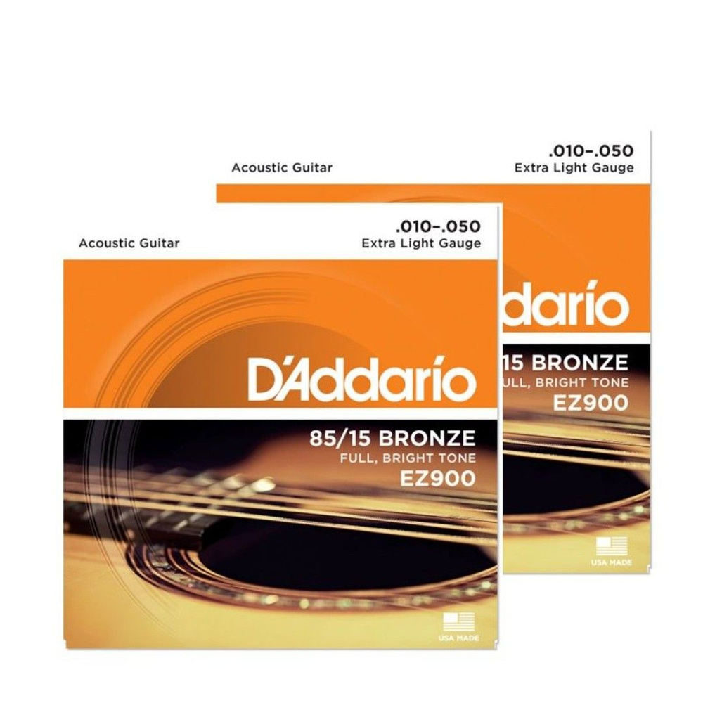 Струны для акустической гитары металлические D'Addario EZ900 #1