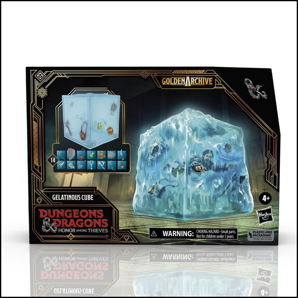 Hasbro Dungeons & Dragons фигурки/ фигурки"Gelatinous Cube" Подземелья и драконы  #1