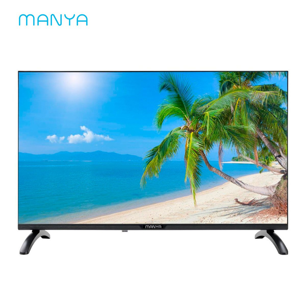 MANYA Телевизор 32MH13B 32" HD, черный #1