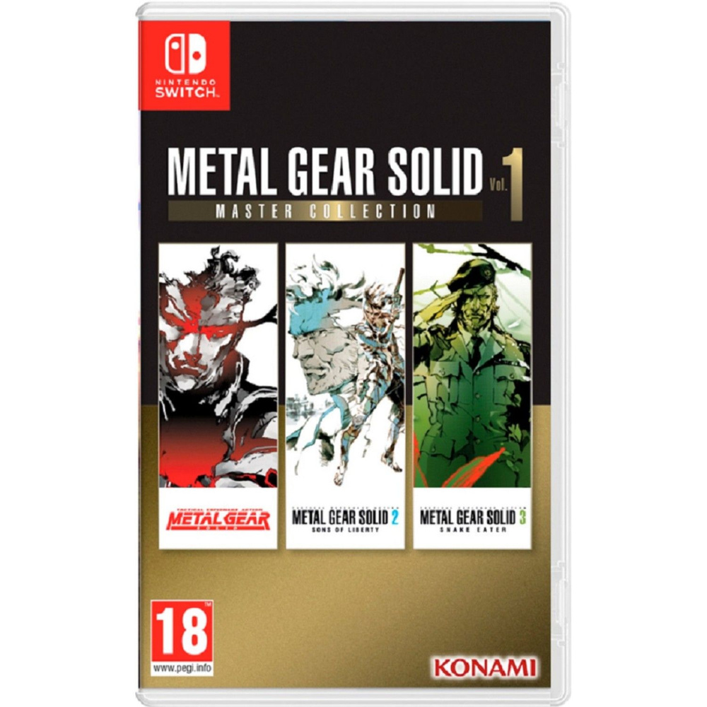 Игра Metal Gear Solid Master Collection Vol. 1 Nintendo Switch, английская версия  #1