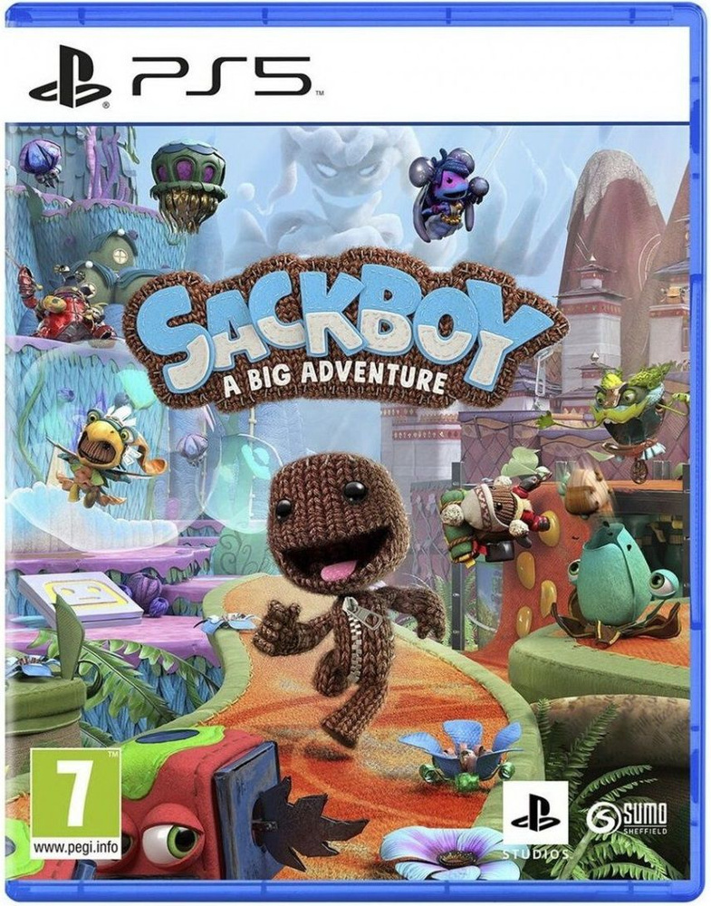 Sackboy A Big Adventure (Сэкбой Большое приключение ) PS5 (русская версия). Игра на диске  #1