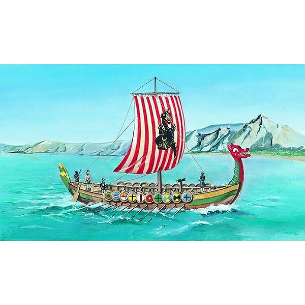 Smer Сборная модель 0902 Viking Ship Drakkar 1:60 #1