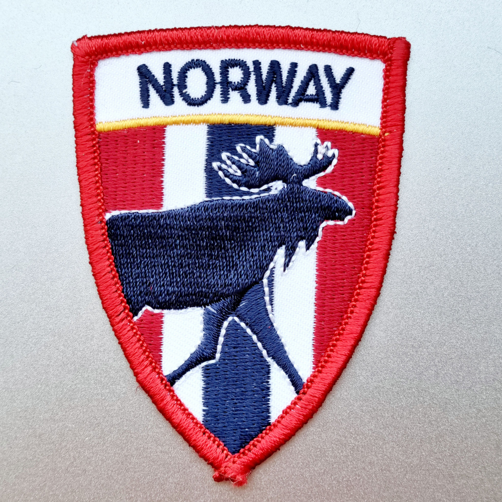 Нашивка Норвегия Norway - Лось #1