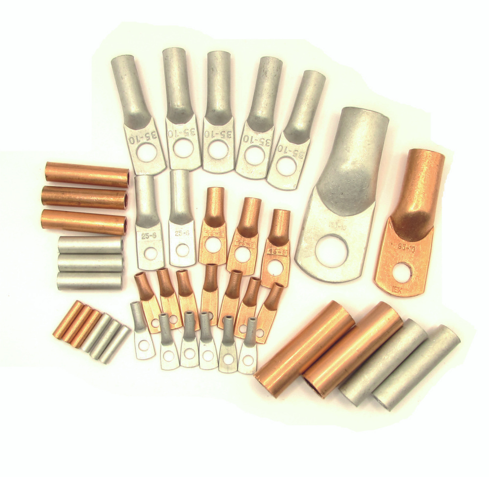 Кабельный наконечник ТМЛ 50-8-11 (5 шт) медный луженый КЗОЦМ - купить с ...