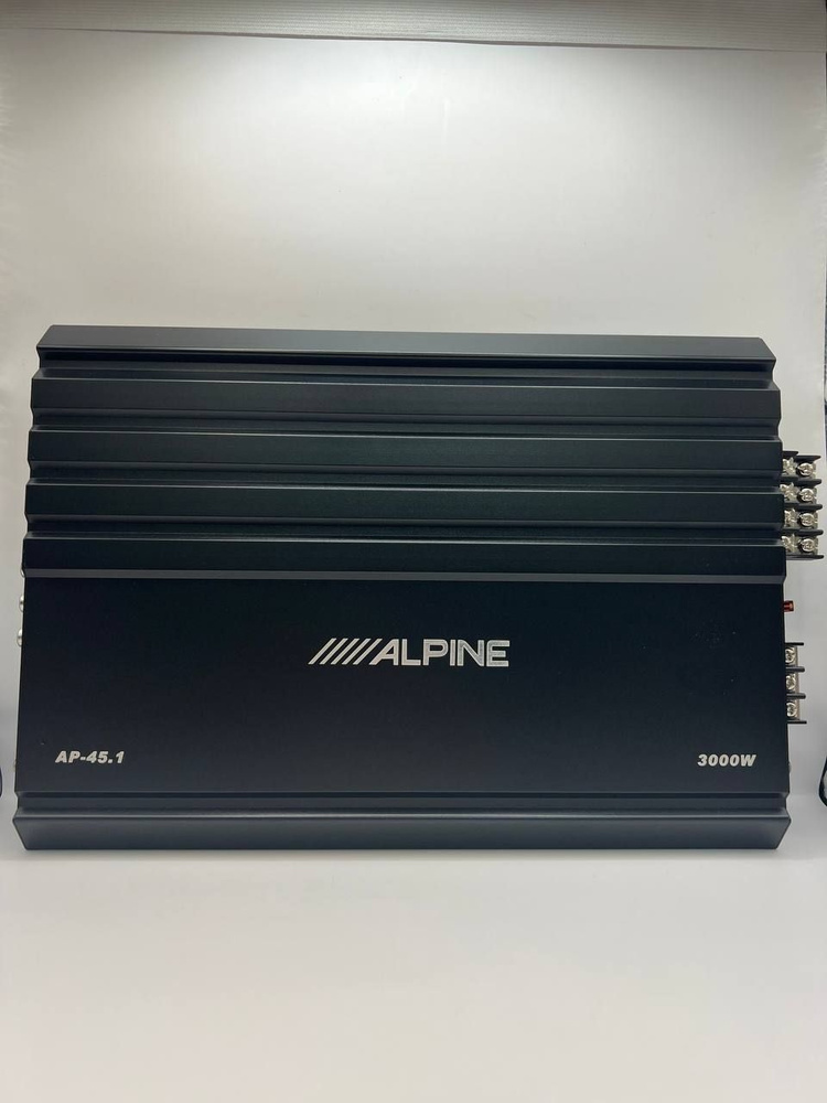 Автомобильный усилитель ALPINE AP-45.1, 3000W, 4 канала, класс А/B, 40A  #1