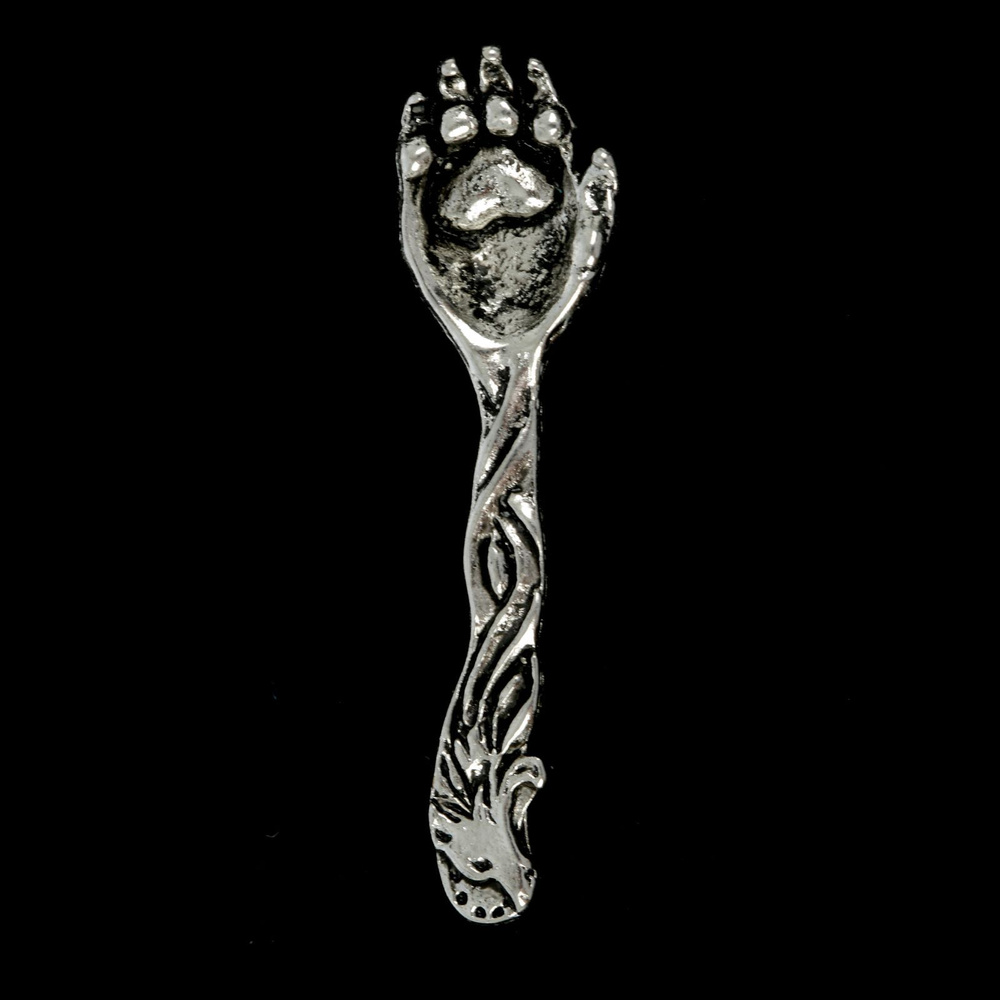 Сувенир кошельковый металл "Лапка-загребушка" 3,5х0,8 см #1