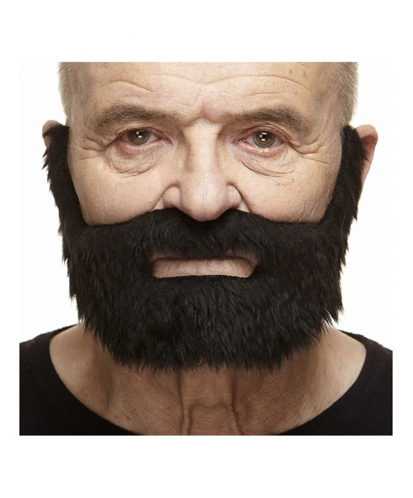 Короткая черная борода (8372) #1