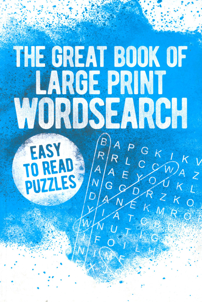 The Great Book of Large Print Wordsearch / Saunders Eric / Книга на Английском | Saunders Eric  #1