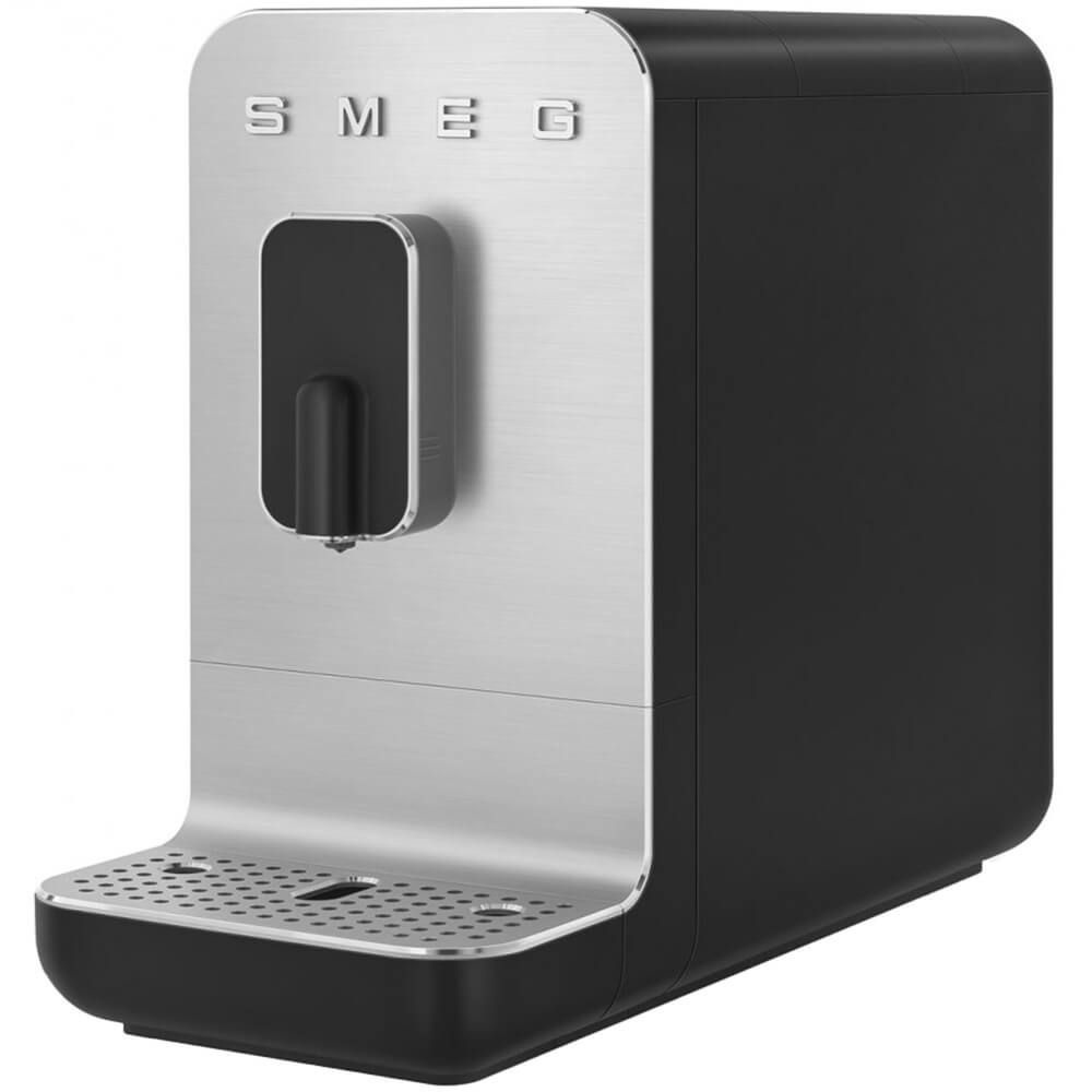 Кофемашина Smeg BCC11BLMEU, автоматическая, зерновой, 19 бар, 8 программ, 1.4 л, черная  #1