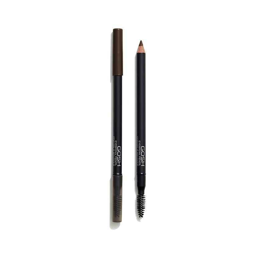 GOSH Карандаш для бровей Eyebrow Pencil, 005 Dark Brown, 1,2 г #1