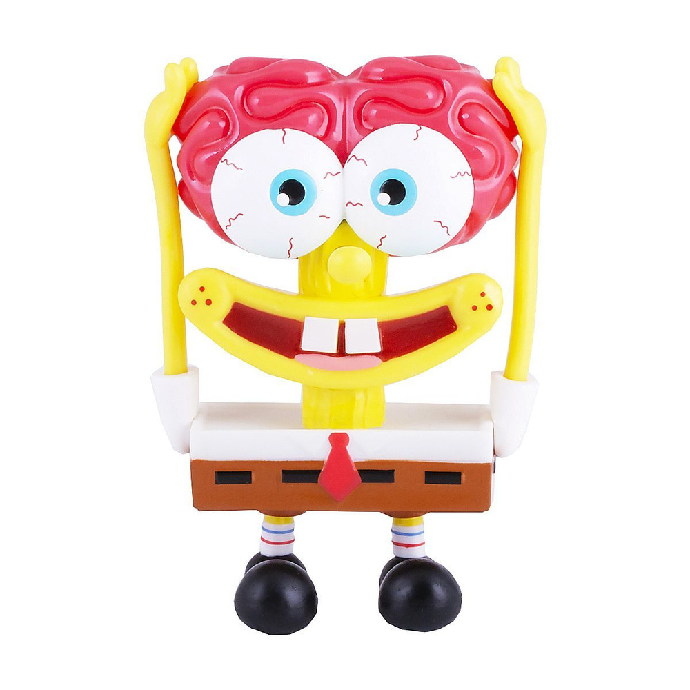 SpongeBob - Спанч Боб мозг (пластик., 11,5 см) #1