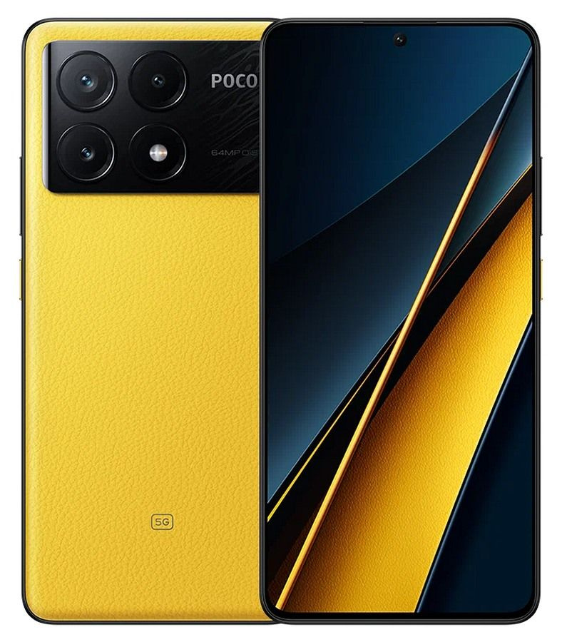 Xiaomi Смартфон Poco X6 Pro 5G Global 8/256 ГБ, желтый #1