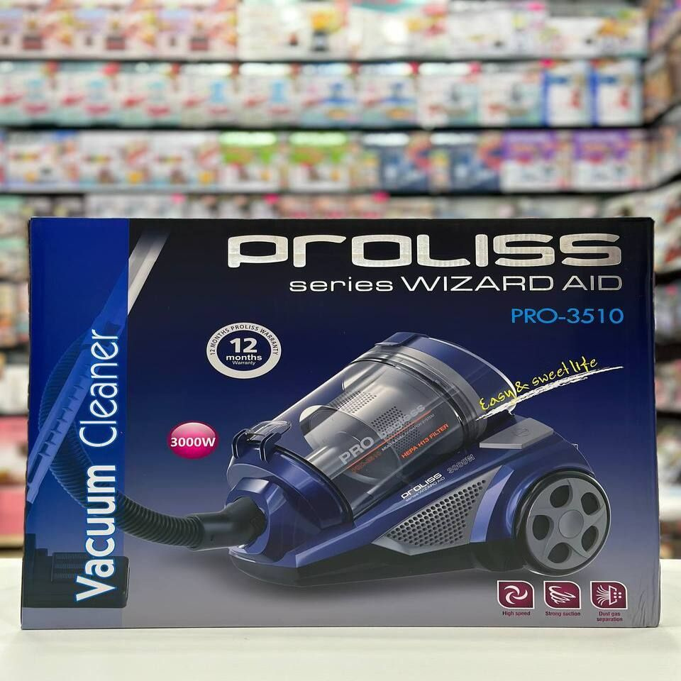 PROLISS Бытовой пылесос Pro-3510, синий #1
