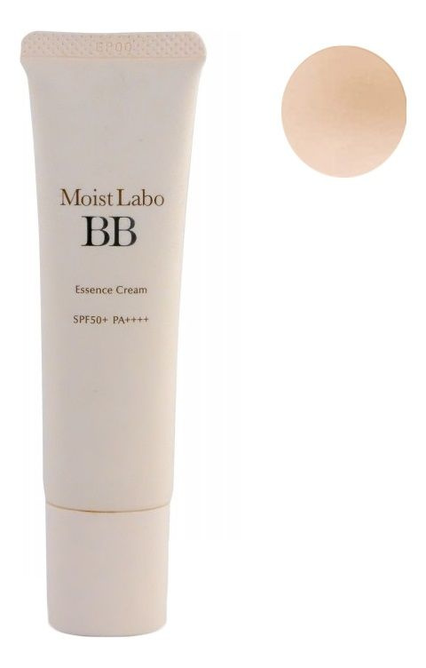 Meishoku Увлажняющий тональный крем-эссенция Moist Labo BB Essence Cream SPF50 PA ++++ 02 Сияющий бежевый #1