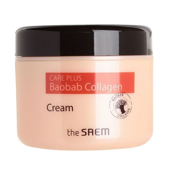 Крем The Saem Care Plus Baobab Collagen Cream