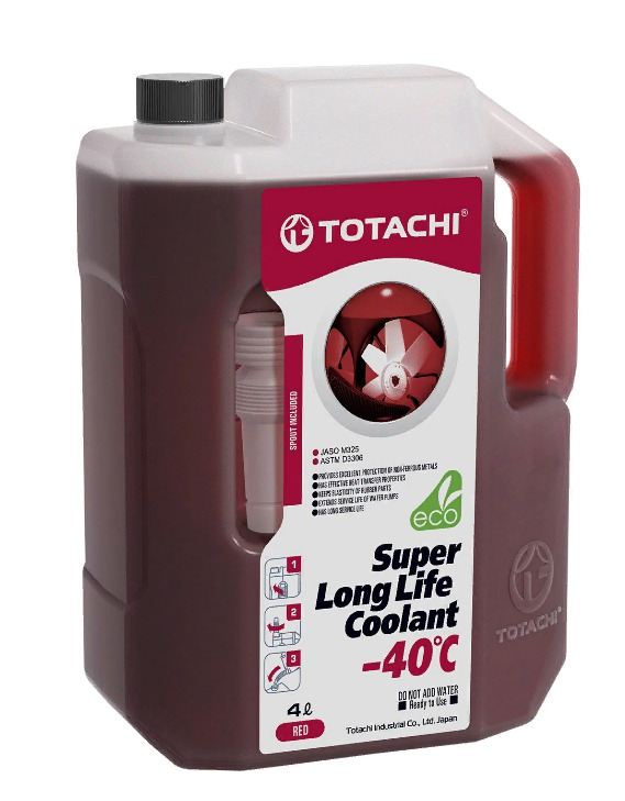 ОхлаждающаяжидкостьTOTACHISuperLongLifeCoolantRed-404л(41804)