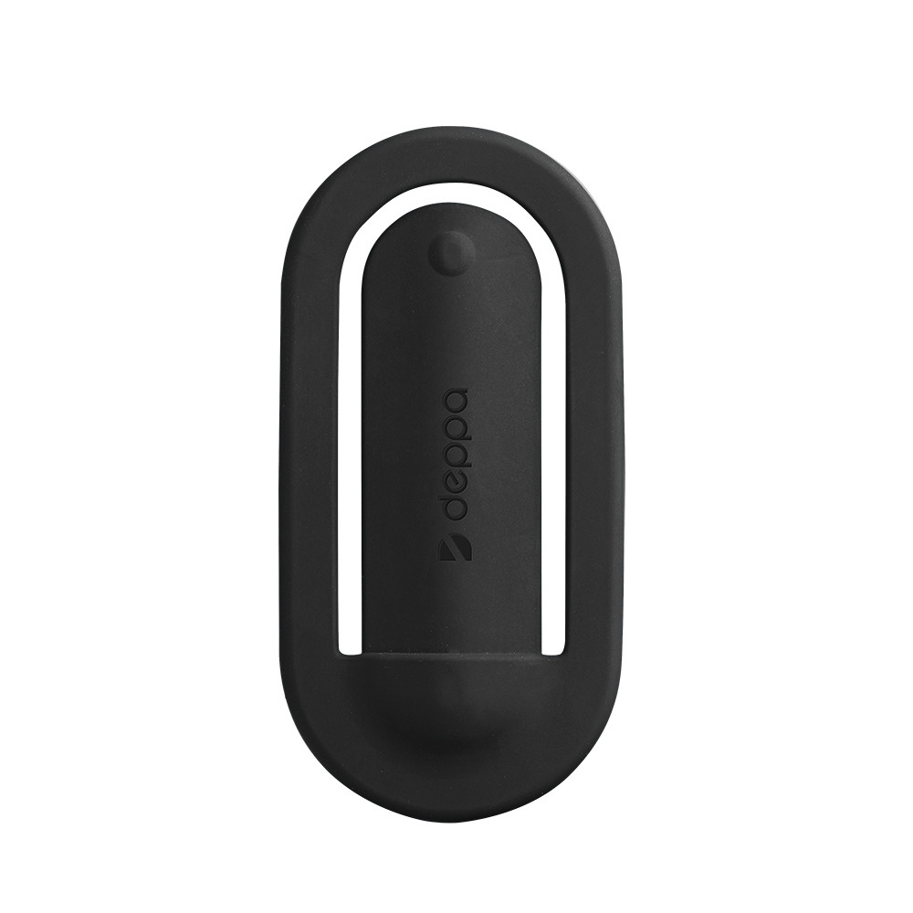 Универсальный держатель для телефона автомобильный/ Крепление Click Holder для смартфона, силикон, черный, #1