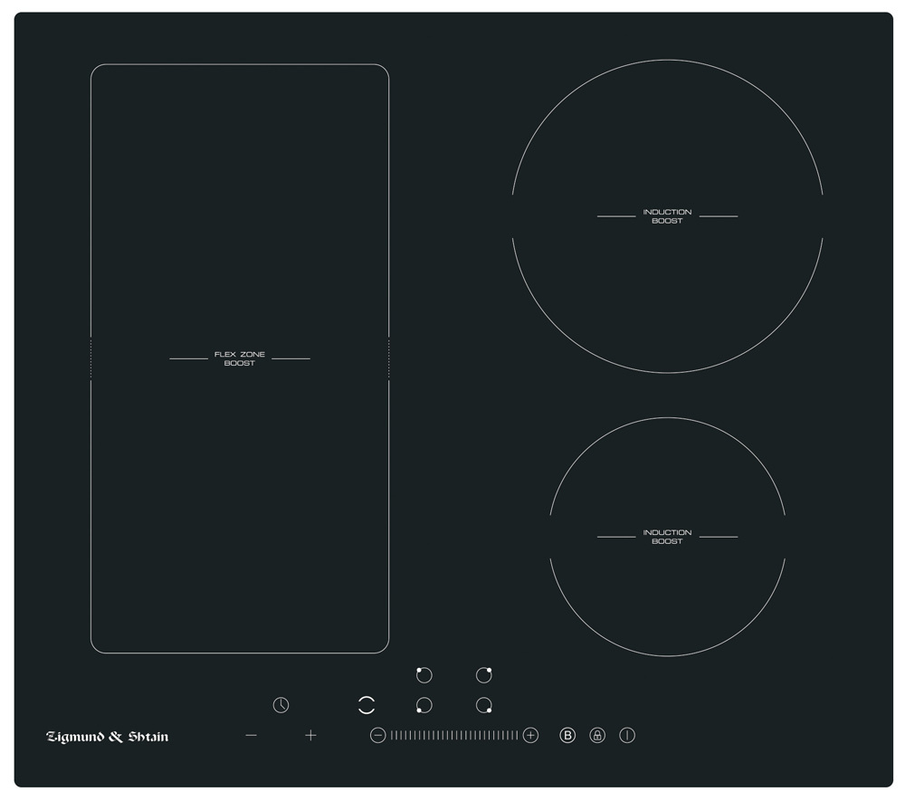 Zigmund & Shtain Электрическая варочная панель CI 34.6B, черный #1