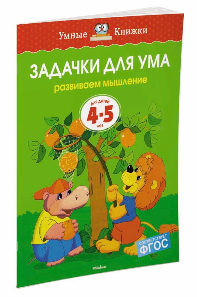 Задачки для ума (4-5 лет) | Земцова Ольга #1