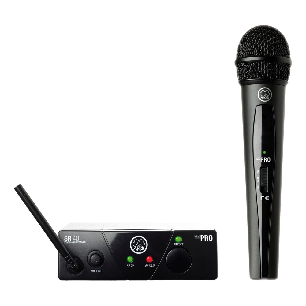 AKG Микрофон для живого вокала WMS40 MINI VOCAL SET US45C, черный #1