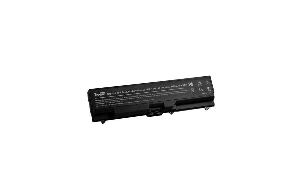 TopON Аккумулятор для ноутбука Lenovo 4400 мАч, (42T4235, 51J0499.) #1