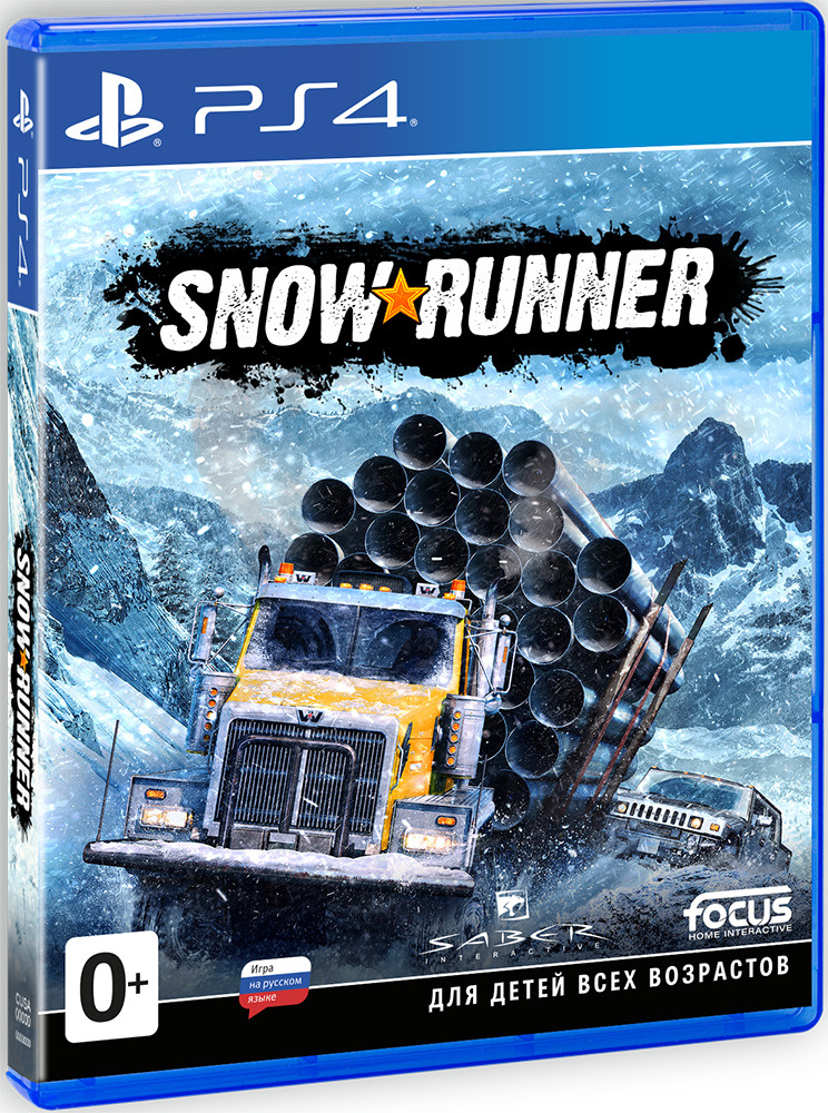 Игра SnowRunner (PlayStation 4, Русские субтитры) #1