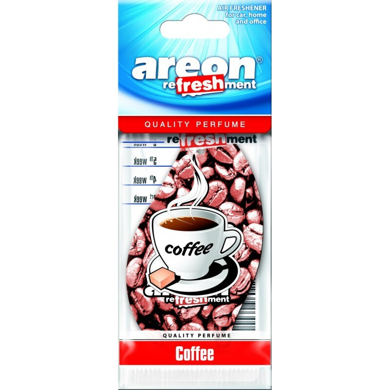 Ароматизатор подвесной (Coffee/Кофе) "AREON" REFRESHMENT (картон) AREON 704-045-321  #1