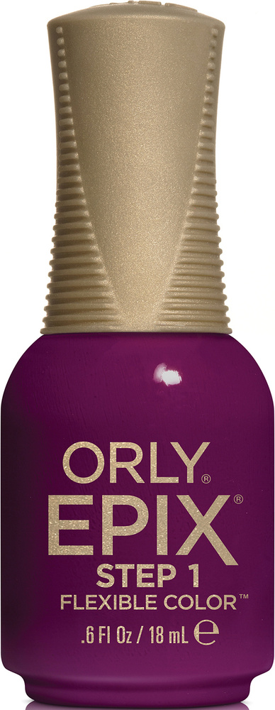 ORLY Эластичное покрытие EPIX Flexible Color. Шаг1. Цвет - Casablanca, 18мл  #1