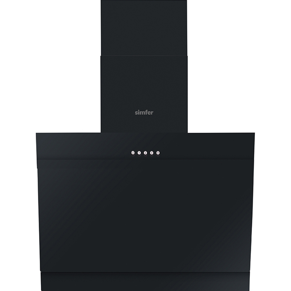 Настенная вытяжка Simfer 8550SM серия MultiComfort, компактная (50 см), Black Glass  #1