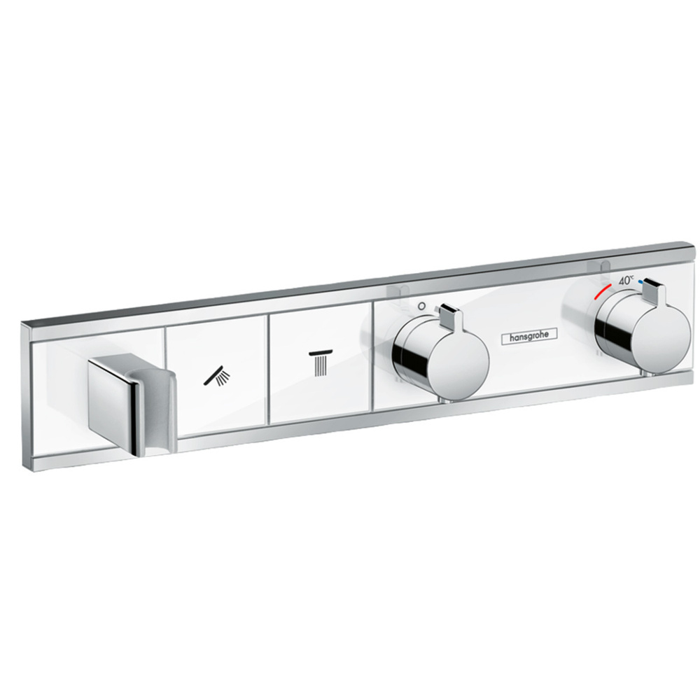 Термостатический смеситель (внешняя часть) для душа Hansgrohe RainSelect 15355400  #1