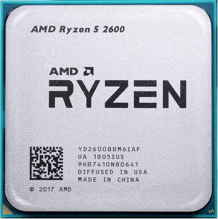 Процессор AMD Ryzen 5 2600 AM4 OEM, YD2600BBM6IAF #1
