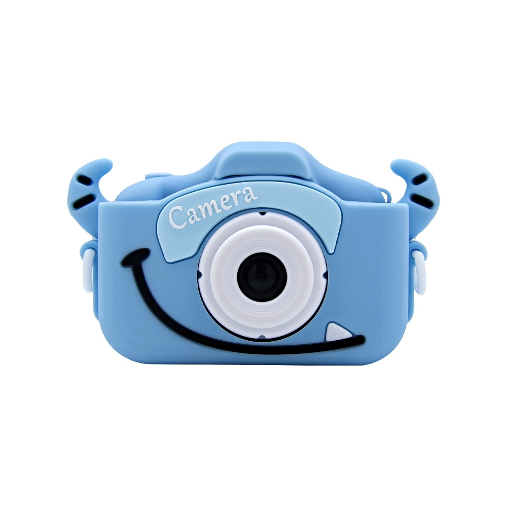 Детский фотоаппарат Kids Camera Коровка (голубой) #1