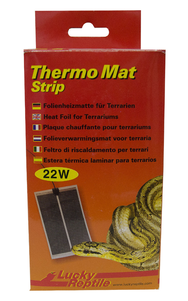 Термоковрик для террариума LUCKY REPTILE "Thermo mat Strip 22Вт", 88х15см (Германия)  #1