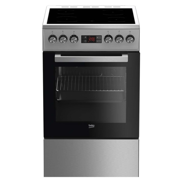 Плита Электрическая Beko FSM57300GX серебристый/черный #1