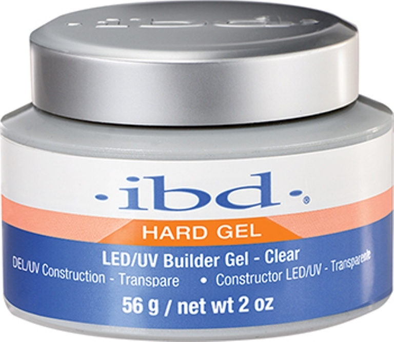 ibd, конструирующий прозрачный гель LED/UV Builder Gel Clear, 56 гр. #1