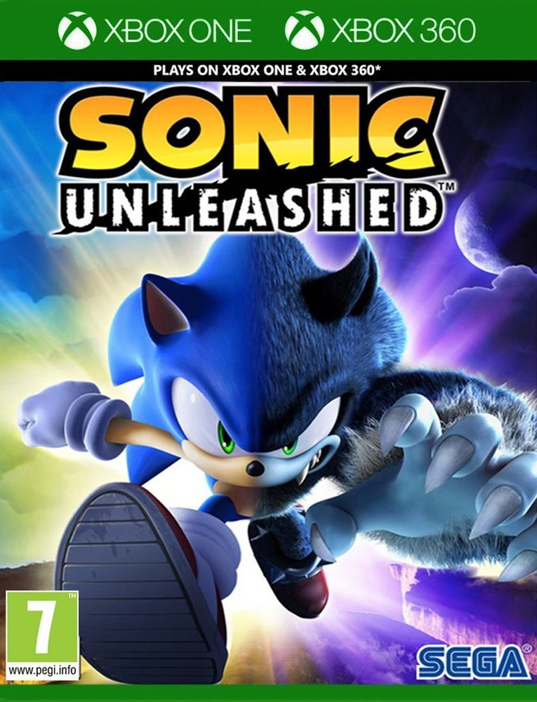 Игра Sonic Unleashed (XBox 360, Xbox One, Английская версия) #1