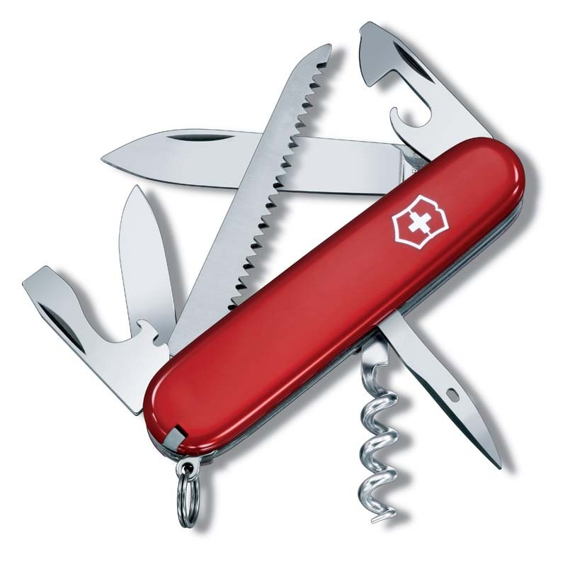 Швейцарский нож VICTORINOX Camper, длина лезвия 6.8 см, 13 функций (1.3613)  #1