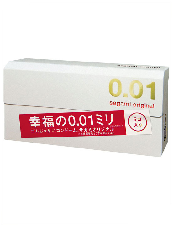 Презервативы тонкие полиуретановые Sagami Original 0.01, 5 шт. #1
