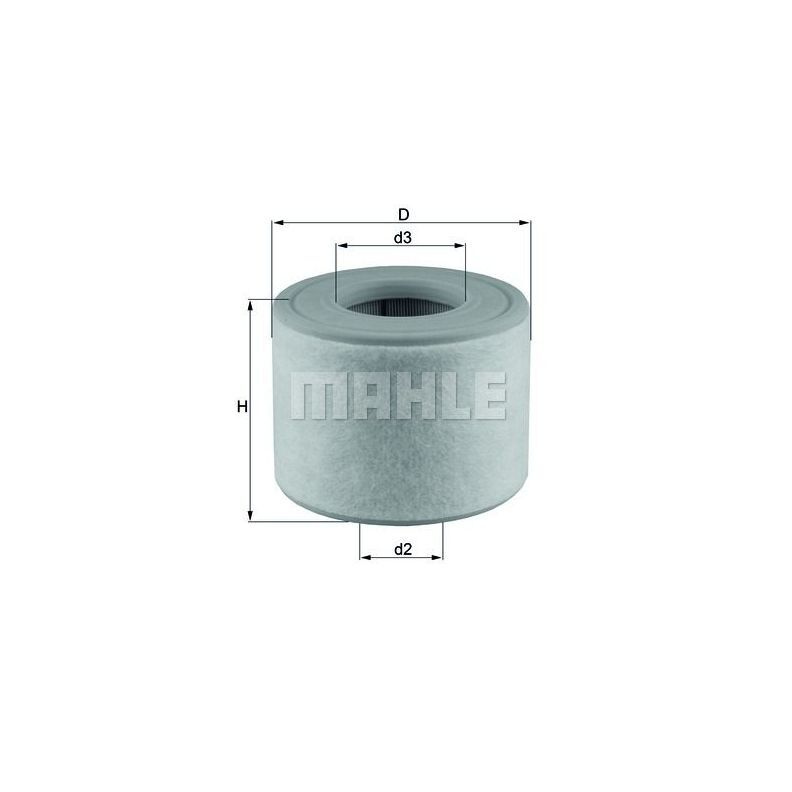 MAHLE Фильтр воздушный арт. LX26072, 1 шт. #1