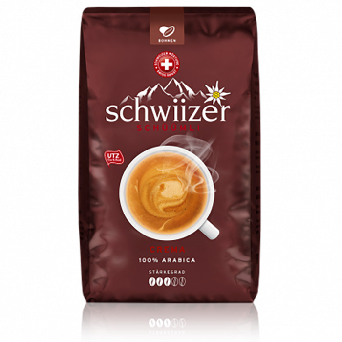 Кофе в зёрнах Schwiizer (Швицер) Crema #1