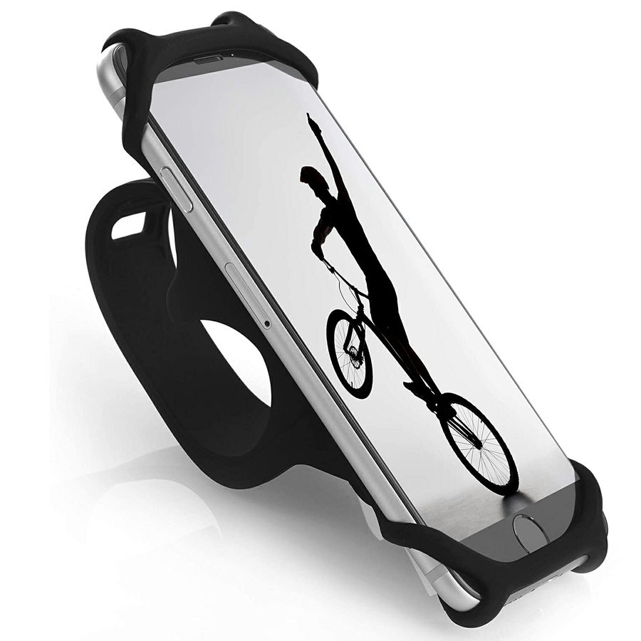 Держатель на руль универсальный резиновый для телефона, велосипеда / самоката / коляски  #1