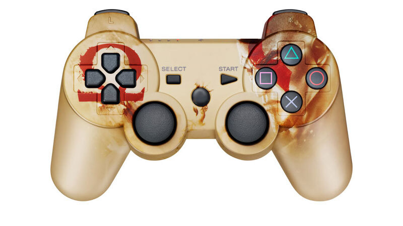 Беспроводной контроллер Wireless Controller (God of War) для PS3 #1
