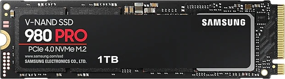 Samsung 1 ТБ Внутренний SSD-диск 980 PRO M.2 PCI-E 4.0 (MZ-V8P1T0BW) #1