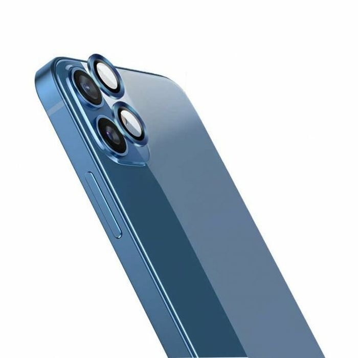 Защита объектива Apple iPhone 11 / 12 / 12mini Wiwu Lens Guard Blue #1