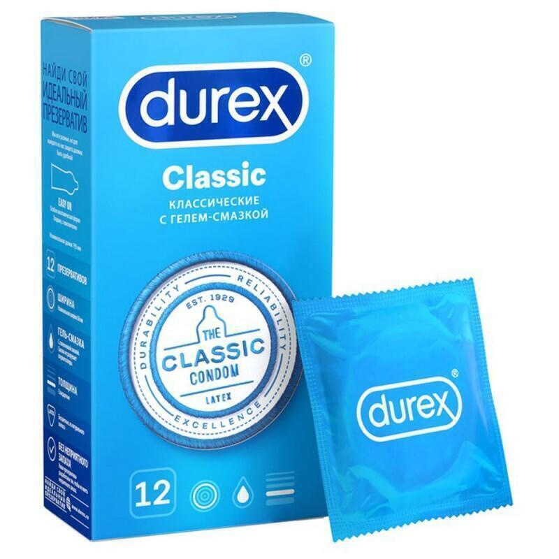 DUREX Classic Презервативы, 12 шт. #1