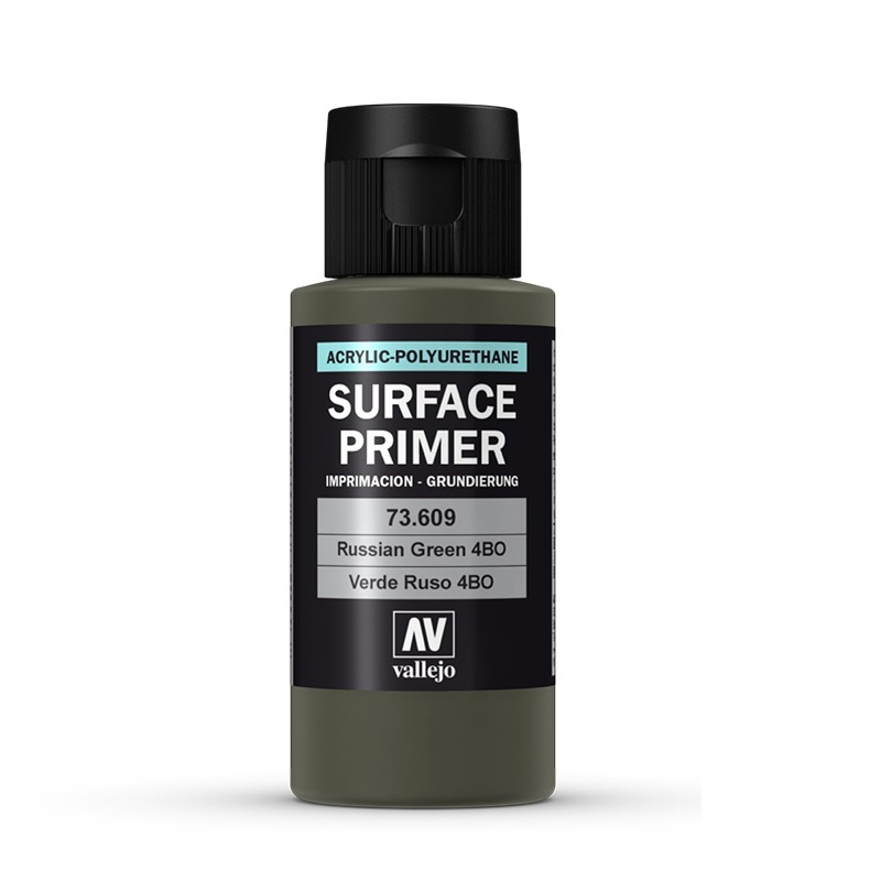 Грунтовка для моделирования Vallejo SURFACE PRIMER 60ML RUSSIAN GREEN 4BO 73.609  #1