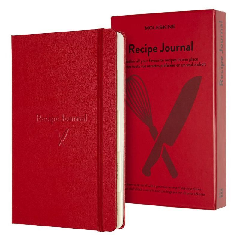 Блокнот Moleskine PASSION RECIPE PASRECP 13х21 см подарочная коробка, красный  #1