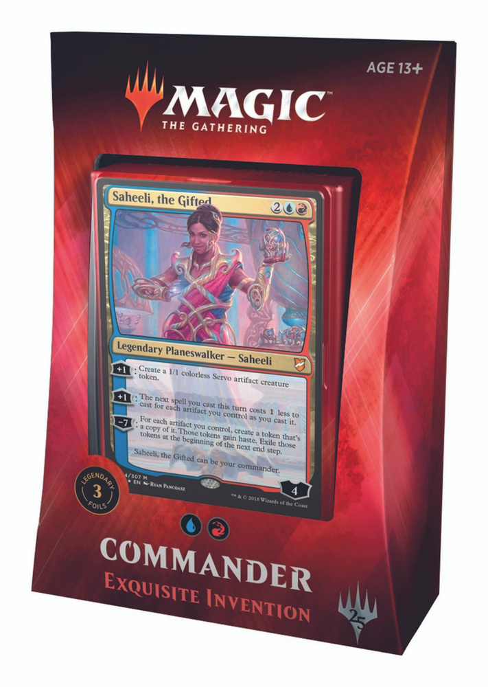 Magic The Gathering: Колода Commander 2018 MTG Exquisite Inventions на английском #1