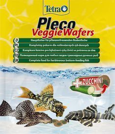 Корм корм для травоядных донных рыб, пластинки с цукини Pleco VeggieWafers 257313, 0,015 кг, 44829  #1